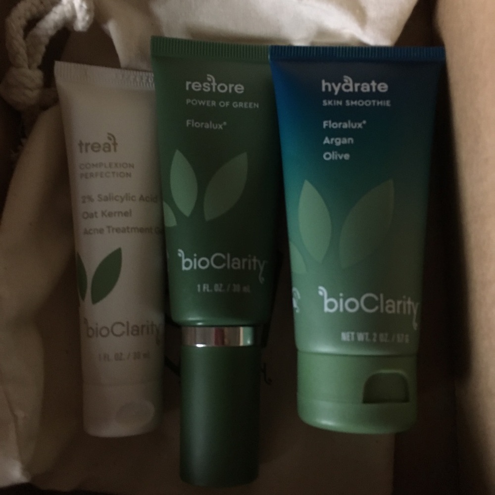 BioClarity treat, restore, hydrate